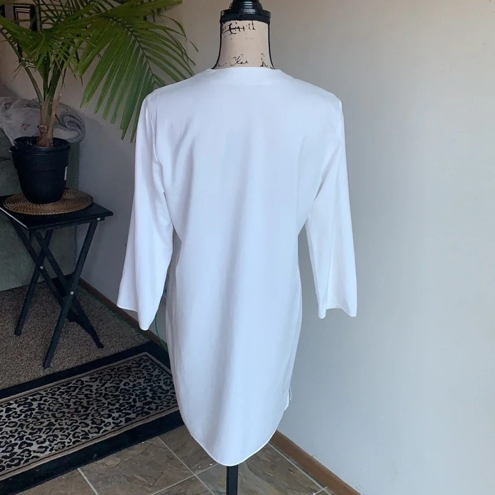 & Other Stories Dress Mini Lace Up White 10
